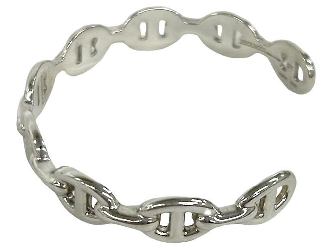 Hermès Bracciale Chaine d'Ancre Enchainée Hermes Argento - vista 5