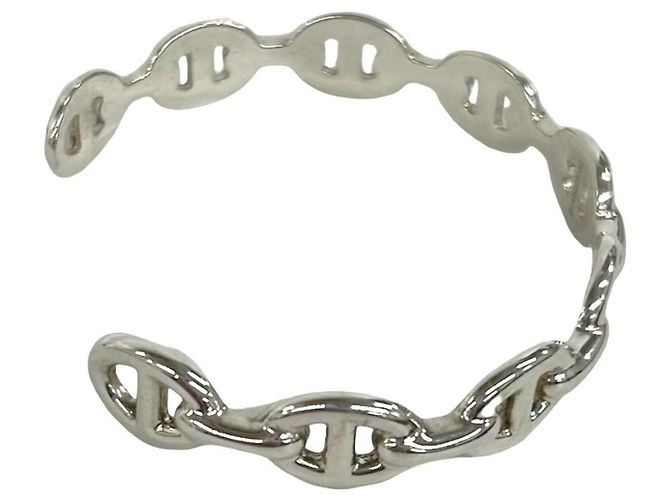 Hermès Bracciale Chaine d'Ancre Enchainée Hermes Argento - vista 6