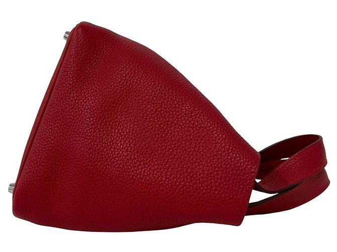 Hermès Hermes Picotin Lock PM Handtasche Rot - Ansicht 6