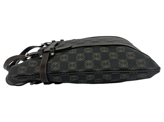 Bolso Tote Loewe Repeat Anagram Pattern Castaño - vista 5