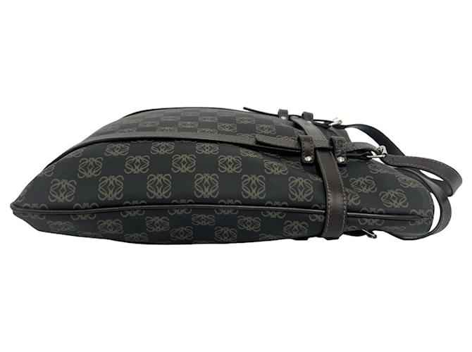 Bolso Tote Loewe Repeat Anagram Pattern Castaño - vista 6