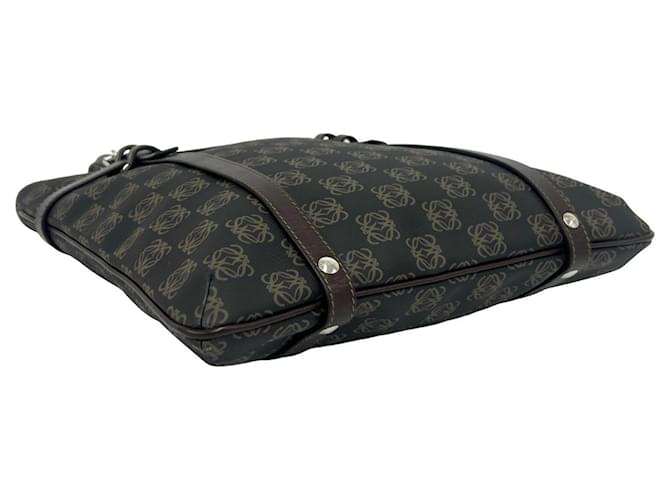 Bolso Tote Loewe Repeat Anagram Pattern Castaño - vista 7