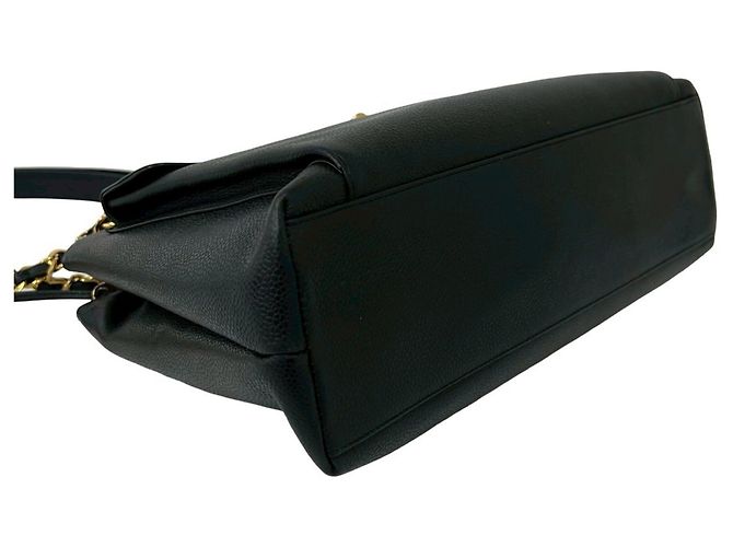 Chanel Vintage Coco Mark Caviar Leder Mini Tote Bag Schwarz - Ansicht 7