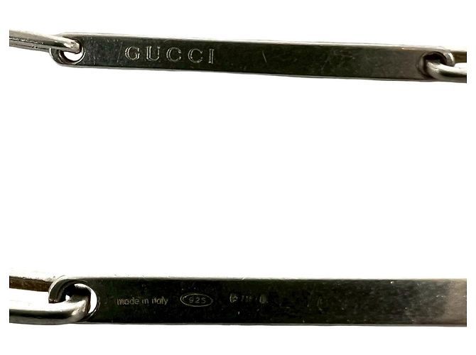 Bracciale con charm Gucci in Argento 925 - vista 3