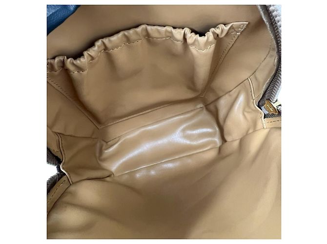 Céline CELINE Borsa a tracolla mini Vintage Macadam Blazon Triomphe Pattern Marrone - vista 9