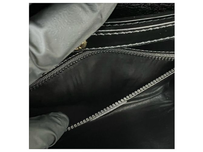 Céline Celine Vintage Circle Logo Hardware Leather Shoulder Bag - view 10