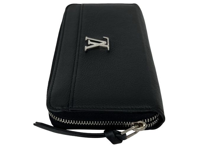 Louis Vuitton Zippy Lockme Leder-Langgeldbörse Schwarz - Ansicht 4