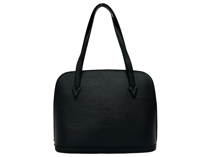 Louis Vuitton Vintage Lussac Epi Leder Tote Bag Schwarz - Ansicht 3