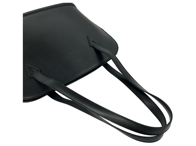 Louis Vuitton Vintage Lussac Epi Leder Tote Bag Schwarz - Ansicht 4