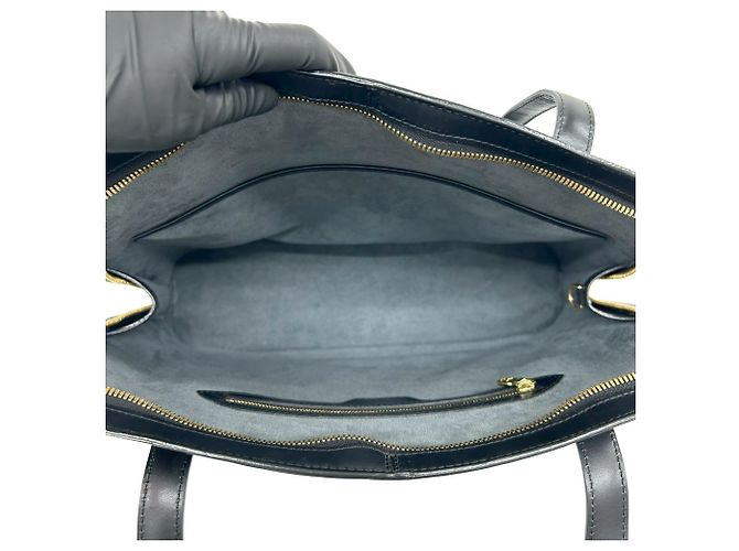 Louis Vuitton Vintage Lussac Epi Leder Tote Bag Schwarz - Ansicht 9