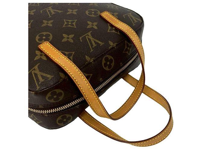 Borsa Louis Vuitton Spontini in pelle monogram Marrone - vista 4
