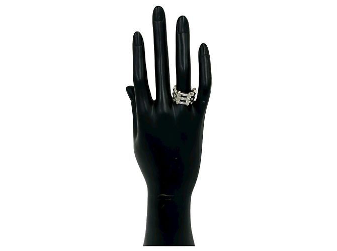 Anillo Tiffany Gate de Tiffany & Co. Plata Dorado - vista 2