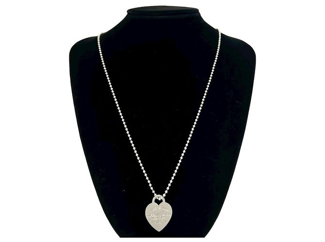 Collana con ciondolo Return to Heart di Tiffany & Co. Argento - vista 2
