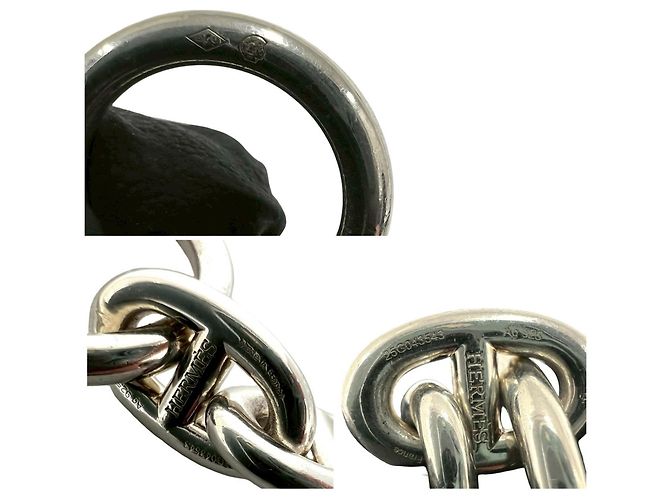 Hermès HERMES Chaine d'Ancre PM Bracciale Charm Argento - vista 2