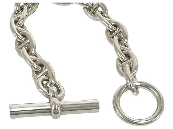 Hermès HERMES Chaine d'Ancre PM Bracciale Charm Argento - vista 3