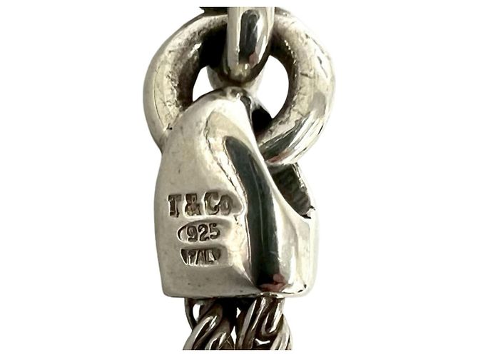 Tiffany & Co Bracciale Tiffany Double Rope Center Knot Argento - vista 3