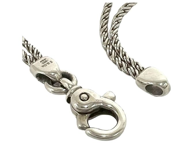 Tiffany & Co Bracciale Tiffany Double Rope Center Knot Argento - vista 4