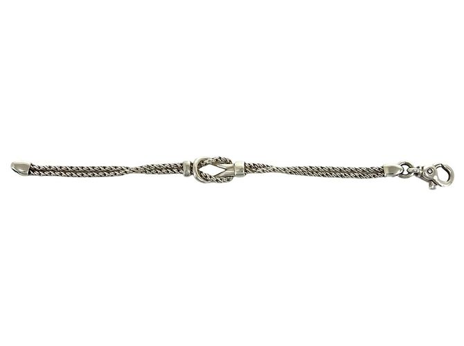 Tiffany & Co Bracciale Tiffany Double Rope Center Knot Argento - vista 5