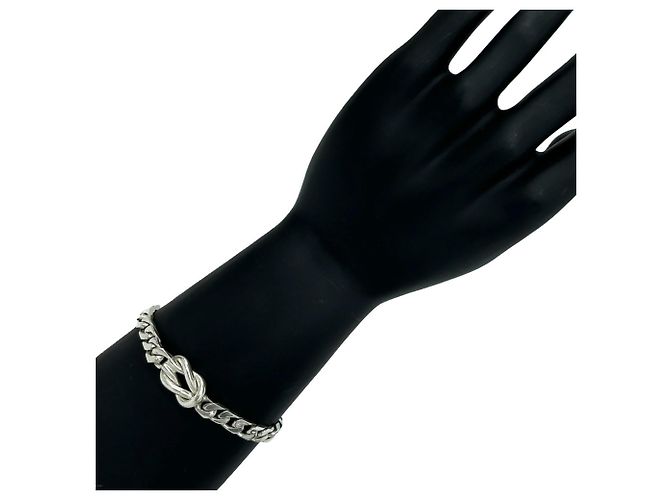 Tiffany & Co Bracciale Tiffany Vintage Center Knot Argento - vista 2