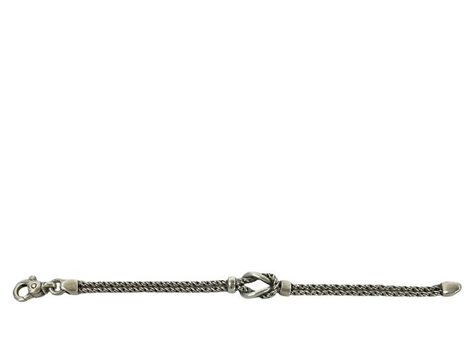 Tiffany & Co Bracciale Tiffany Vintage Double Rope Center Knot Argento - vista 5