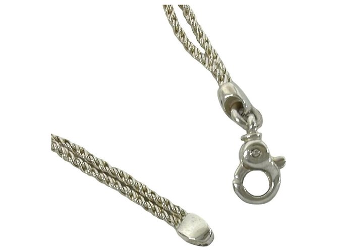 Tiffany & Co Bracciale Tiffany Vintage Double Rope Center Knot Argento - vista 4