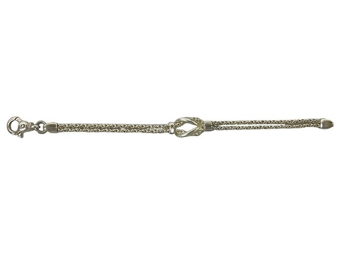 Tiffany & Co Bracciale Tiffany Vintage Double Rope Center Knot Argento - vista 5