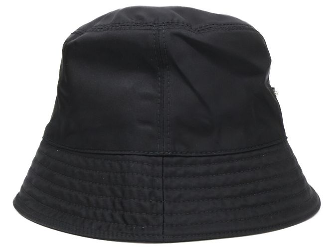 Cappello bucket in Re-Nylon Prada Nero - vista 5