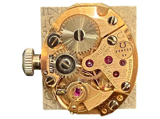 Reloj Omega chapado en oro - vista 7