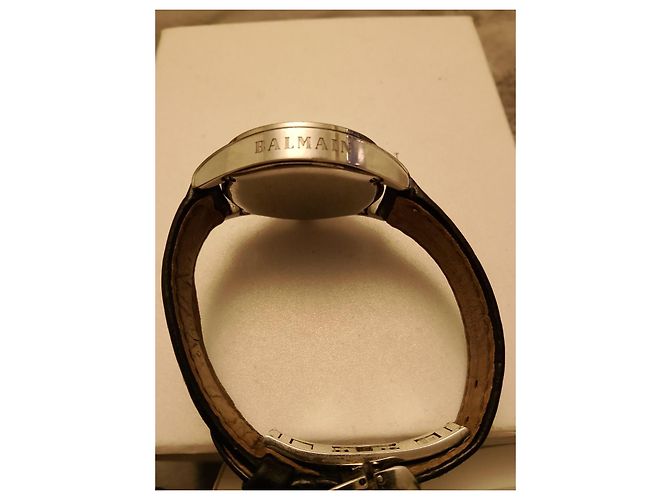Reloj Balmain de cuero negro Blanco - vista 4