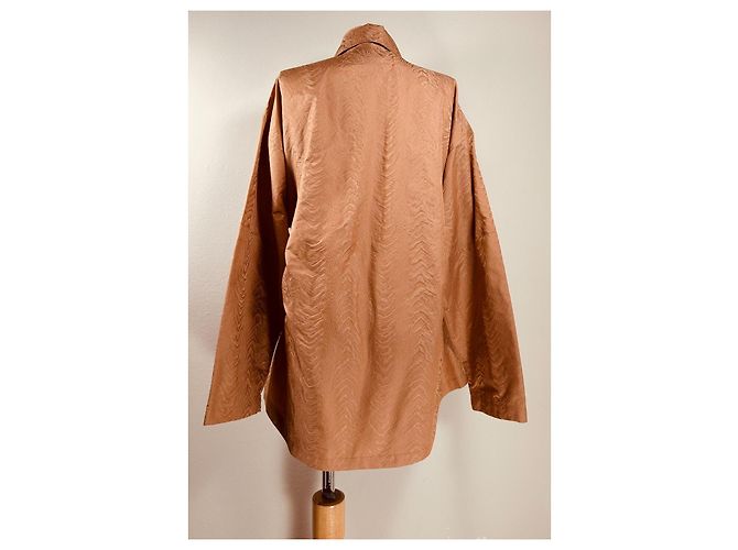 Essentiel Antwerp Texturierte Utility-Jacke - Karamellbraun - Ansicht 3