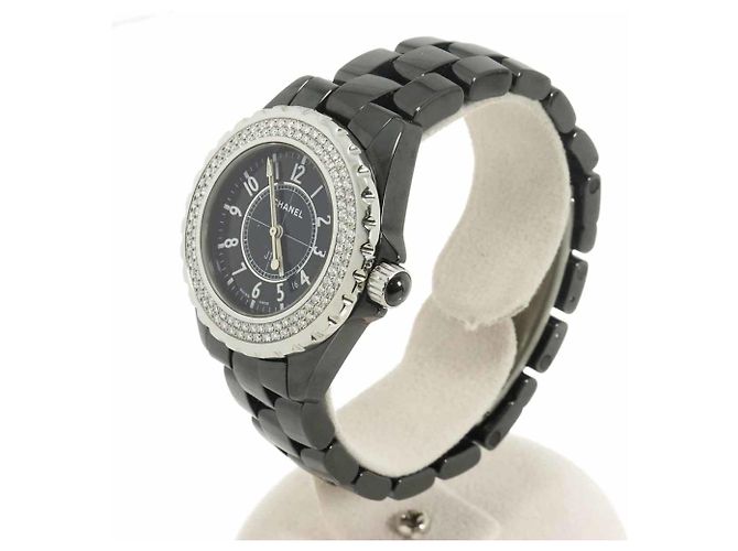 Orologio Chanel J12 da donna con lunetta in diamanti - vista 2
