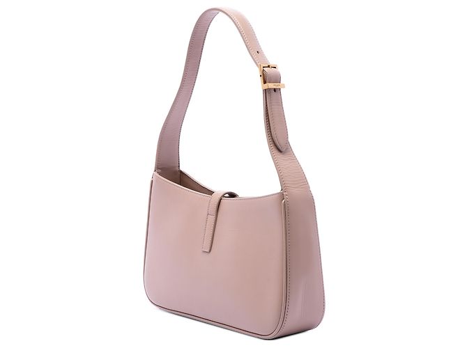 Saint Laurent Le 5 a 7 in pelle liscia marrone Carne - vista 2