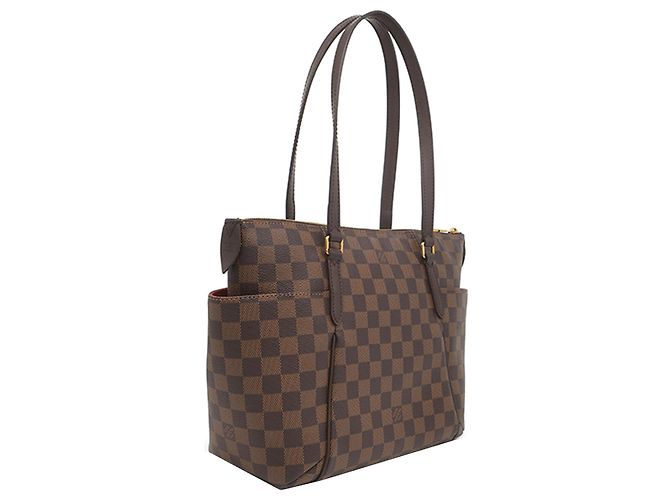 Louis Vuitton Marrone Damier Ebene Totally PM - vista 2