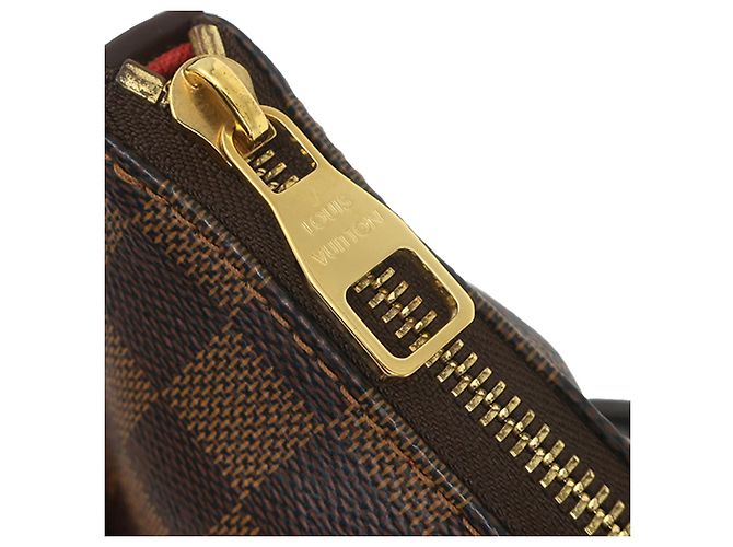 Louis Vuitton Marrone Damier Ebene Totally PM - vista 8