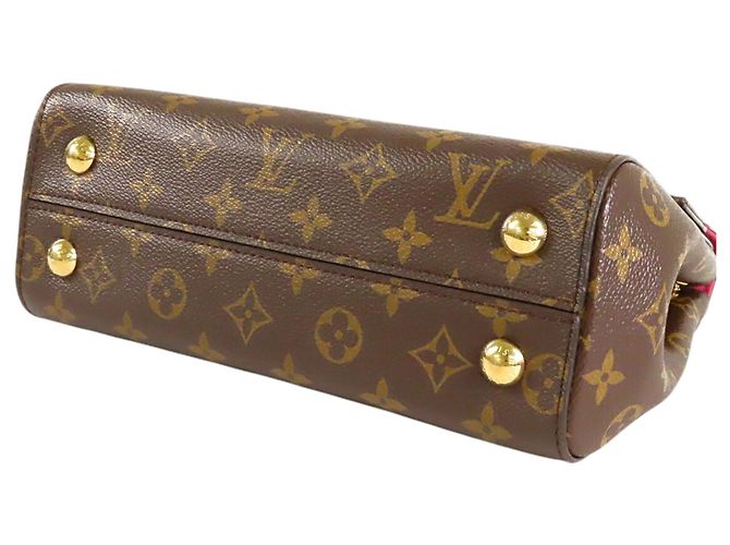 Louis Vuitton Marrone Monogram Cluny BB - vista 3