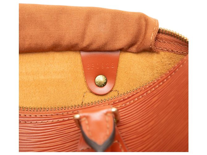 Louis Vuitton Marrone Epi Speedy 25 - vista 5