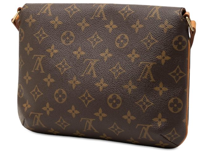 Louis Vuitton Musette Tango con tracolla corta monogramma marrone - vista 2