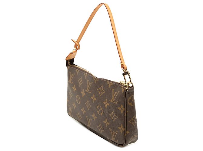 Louis Vuitton Marrone Monogram Pochette Accessoires - vista 2