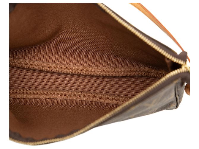 Louis Vuitton Marrone Monogram Pochette Accessoires - vista 4