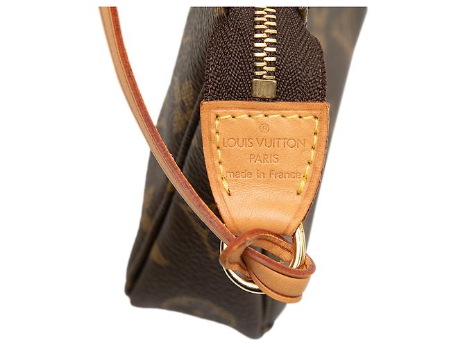 Louis Vuitton Marrone Monogram Pochette Accessoires - vista 5