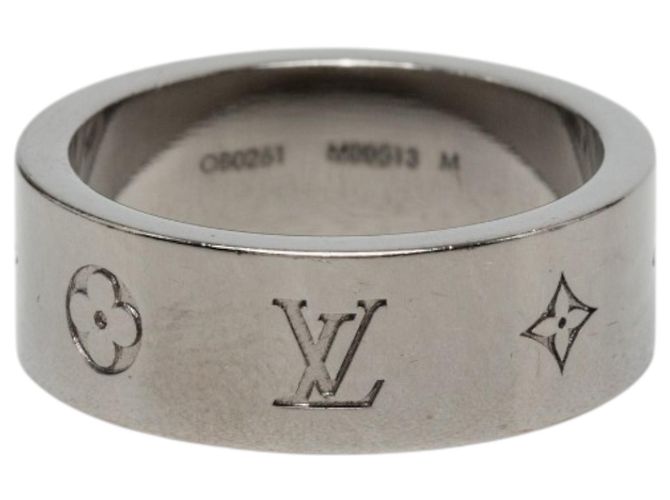 Louis Vuitton Instinct Ring aus silberfarbenem Messing M - Ansicht 3