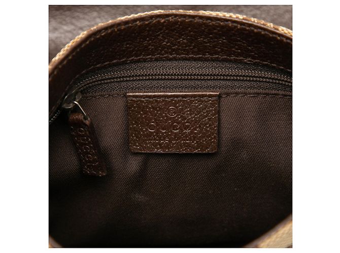 Gucci Gürteltasche aus beigeem GG Canvas - Ansicht 5