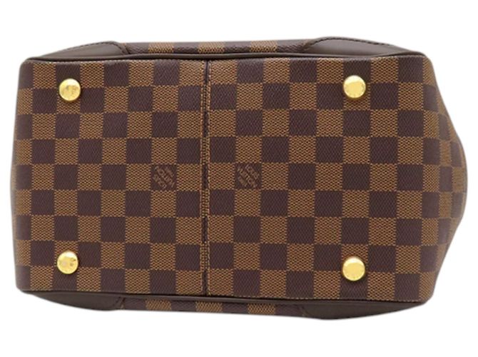 Louis Vuitton Marrone Damier Ebene Verona PM - vista 3