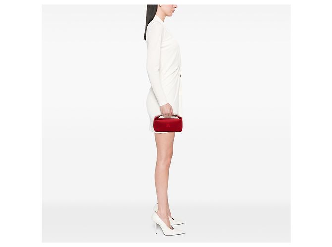 Hermès Red Small Toile Bride A Brac Case Dark red - view 6