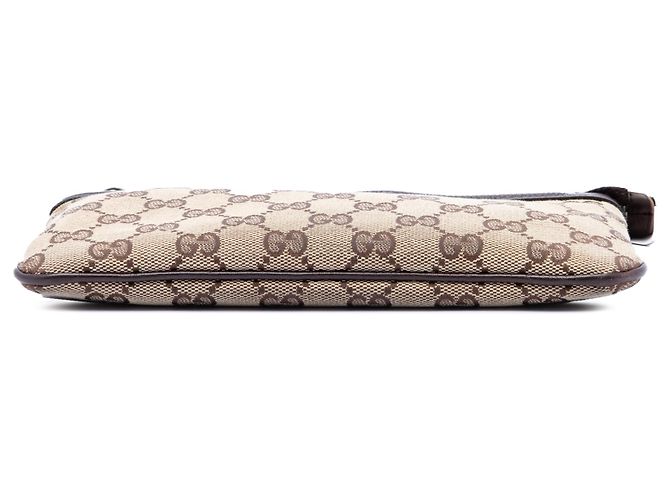 Pochette de mano Gucci Beige GG Canvas Horsebit - vista 3