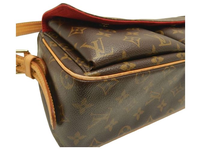 Louis Vuitton Braun Monogram Viva Cite MM - Ansicht 12
