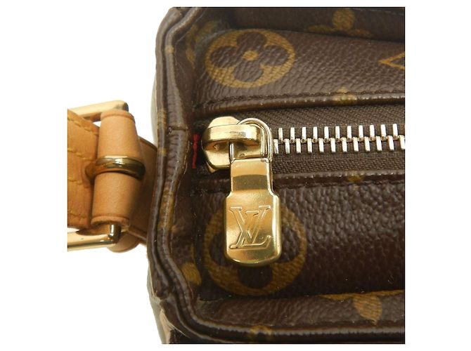 Louis Vuitton Braun Monogram Viva Cite MM - Ansicht 8