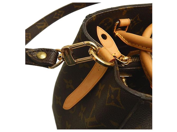 Louis Vuitton Marrone Monogram Montaigne BB - vista 13