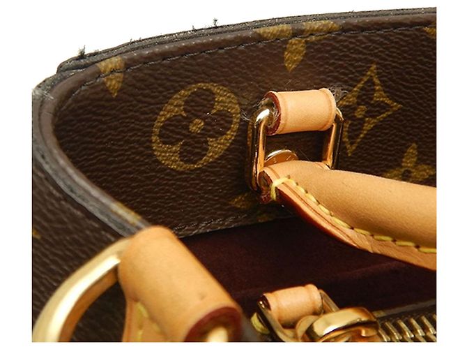 Louis Vuitton Marrone Monogram Montaigne BB - vista 14