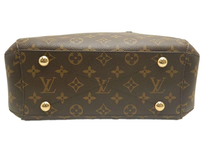 Louis Vuitton Marrone Monogram Montaigne BB - vista 3